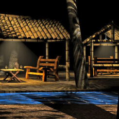 The BamBoo Bar - Photo Vincent Tulli