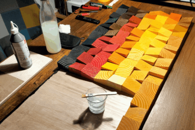 Collage Tableau - Vincent Tulli - Pix'Elle Paint